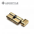 LOCKSTYLE Цилиндровый механизм LOCKSTYLE C30X30KN золото 060020300