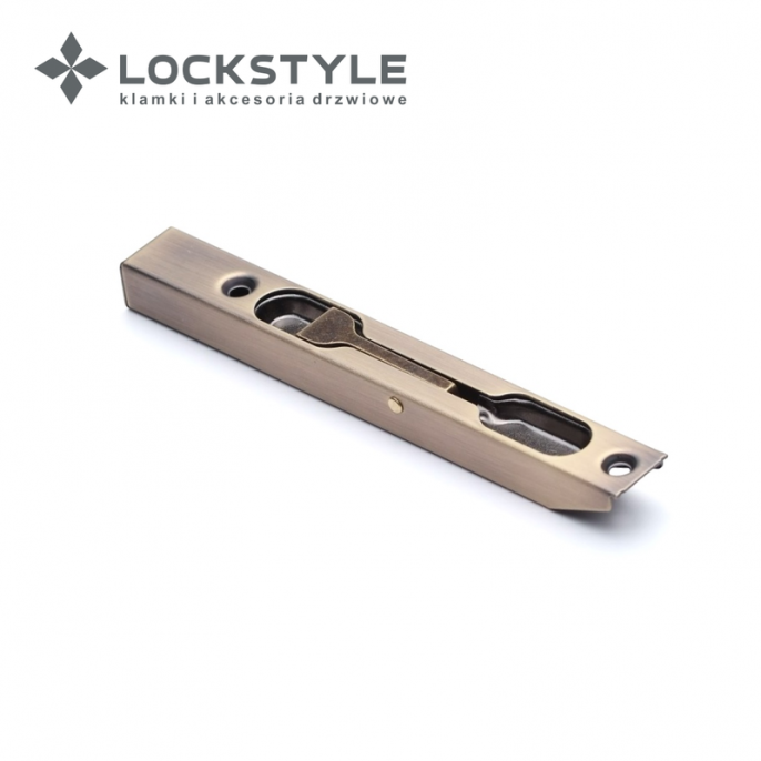 LOCKSTYLE Ригель дверной потайной LOCKSTYLE FB140 матовое золото 070061400