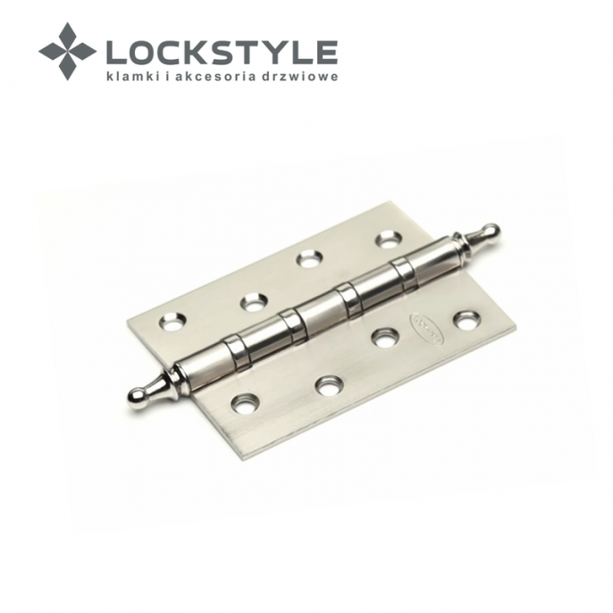 LOCKSTYLE Петля дверная LOCKSTYLE 4 матовый никель 030010100