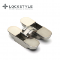 LOCKSTYLE Петля скрытая LOCKSTYLE ECLIPSE 2.2 матовый никель 030282890