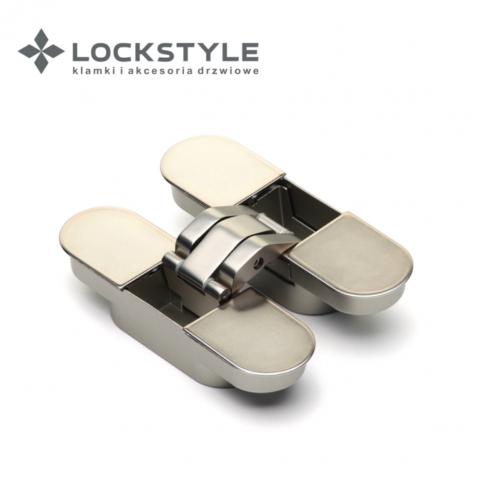 LOCKSTYLE Петля скрытая LOCKSTYLE ECLIPSE 2.2 матовый никель 030282890