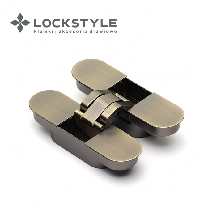 LOCKSTYLE Петля скрытая LOCKSTYLE ECLIPSE 2.2 матовый никель 030282890