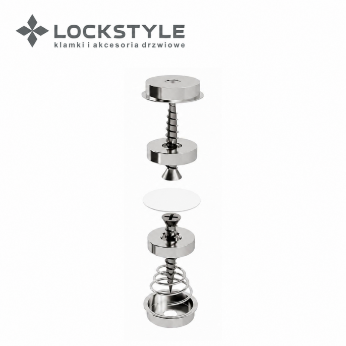 LOCKSTYLE Ограничитель-ригель магнитный LOCKSTYLE Mod. CLOSE белый 071024290