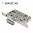 LOCKSTYLE Механизм дверной магнитный LOCKSTYLE M411C ET матовый никель 050122801