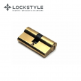 LOCKSTYLE Цилиндровый механизм LOCKSTYLE C30X30DC золото 060030300