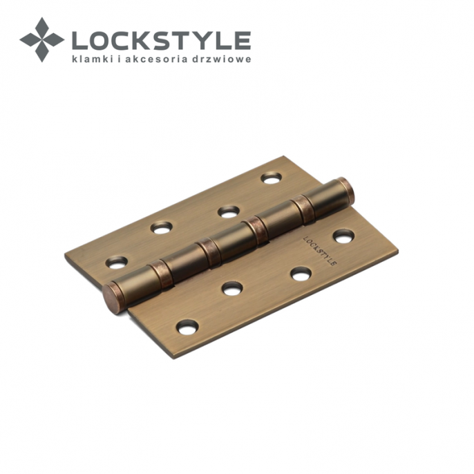 LOCKSTYLE Петля дверная LOCKSTYLE 4 матовый никель 030010100